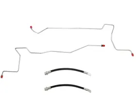 Fine Lines Rear Axle Lines For 02-03 Dodge Durango RT 4x4 4WD Disc Rear Axle Housing Lines Stainless