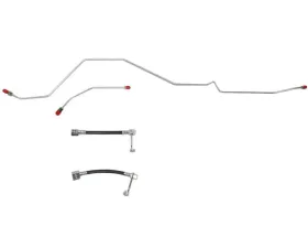 Fine Lines Rear Axle Lines For 03-09 Dodge Ram 2500/3500 10.5 AAM V10 or Cummins Models Only Rear Axle Brake Lines and Hoses Stainless