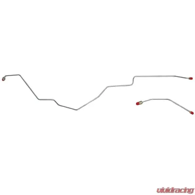Fine Lines Rear Axle Lines For 06-09 Dodge Ram 1500/2500 Ram 2500 Hemi Engine Ram 1500 Mega Cab Rear Brake Line Steel - WRA0353OM