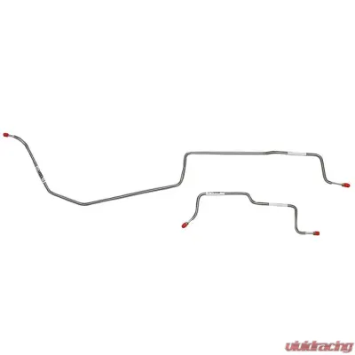 Fine Lines Rear Axle Lines For 81-93 Dodge W-250 4WD RWABS Stainless - WRA9201SS