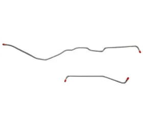 Fine Lines Rear Axle Lines For 94-98 Jeep Grand Cherokee 4WD Disc Brakes Stainless