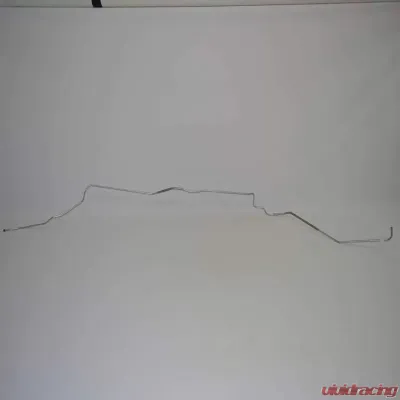 Fine Lines Fuel Line Kit For 68 Chevrolet II/Nova 8 Cylinder 3/8 Inch Tank to Pump Fuel Line Steel - XGL6801OM