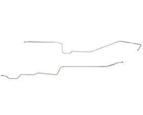 Fine Lines Fuel Line Kit For 69-73 Chevrolet Nova 2 Piece 3/8 Inch Tank to Pump Fuel Line Stainless