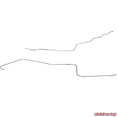 Fine Lines Fuel Line Kit For 69-73 Chevrolet Nova 2 Piece 1/4 Inch Fuel Return Line Stainless - XGL6902SS