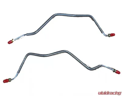 Fine Lines Rear Axle Lines For 96-02 Cavalier/Sunfire Rear Wheel Cylinder Lines Stainless - XRA0001SS