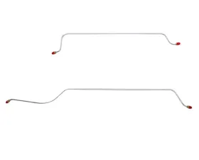 Fine Lines Rear Axle Lines For 62-65 Chevrolet II/Nova All 6cyl. 2 Piece Rear Axle Set Stainless
