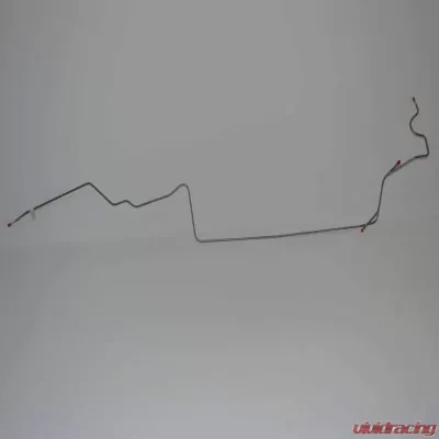 Fine Lines Intermediate Brake Line For 67-70 Mopar A-Body Front Disc 2pc. Stainless - YIN6702SS