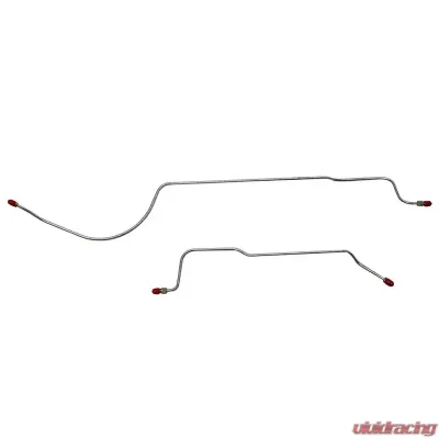 Fine Lines Rear Axle Lines For 67-69 Mopar A-Body w/ 8 3/4 inch Axle 2 Set Stainless - YRA6702SS