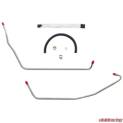 Fine Lines Thermal Choke Control Line For 67-68 Ford Fairlane GT Mustang GT and Mercury Cougar GT 390CID 8 Cylinder 4BBL Choke Tube Kit Stainless - ZCH6702SS