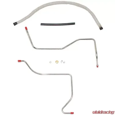 Fine Lines Thermal Choke Control Line For 69 Ford Fairlane Torino Mustang and Mercury Cougar 351W 8 Cylinder 2BBL Choke Tube Kit. Tube Enters Under Choke Housing Stainless - ZCH6901SS