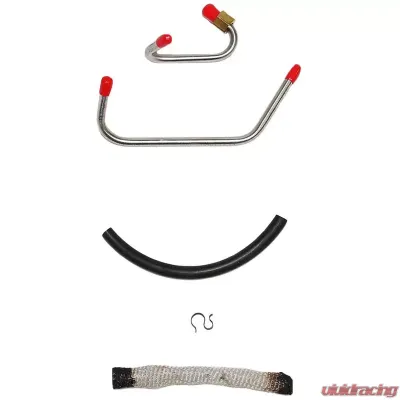 Fine Lines Thermal Choke Control Line For 70-73 Ford Mustang Torino and Mercury Cougar 351C w/Motorcraft 4BBL Carburetor Choke Tube Kit Stainless - ZCH7002SS