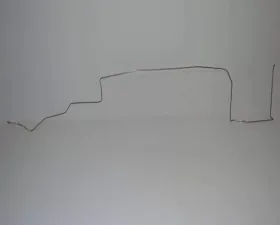 Fine Lines Fuel Line Kit For 64 1/2 Ford Mustang 6 Cylinder 5/16 Inch Tank to Pump Fuel Line Steel