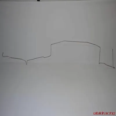 Fine Lines Fuel Line Kit For 67 Ford Mustang 8 Cylinder 5/16 Inch Tank to Pump Fuel Line 1 Piece Early Steel - ZGL6702OM