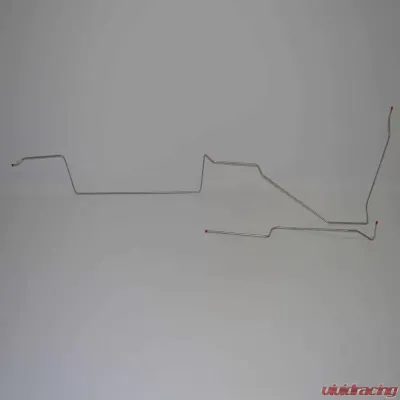 Fine Lines Fuel Line Kit For 67 Mercury Cougar Late 2 Piece 5/16 Fuel Line Steel - ZGL6713OM