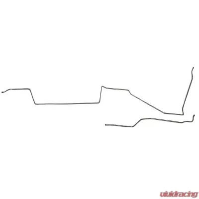 Fine Lines Fuel Line Kit For 68 Mercury Cougar Cobra Jet w/ Staggered Shocks 2 Piece Tank to Pump Fuel Lines Steel - ZGL6812OM