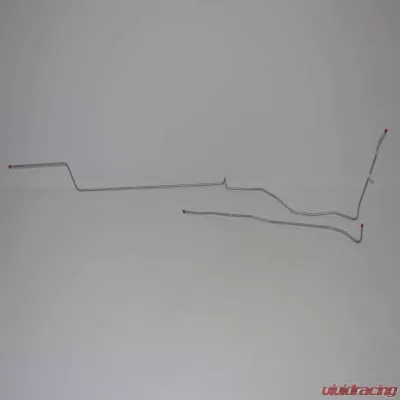 Fine Lines Fuel Line Kit For 69 Ford Mustang 8 Cylinder 3/8 Inch Tank to Pump Fuel Line 2 Piece Stainless - ZGL6902SS