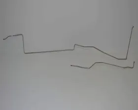 Fine Lines Fuel Line Kit For 69 Mercury Cougar 2 Piece 3/8 Inch Fuel Line Stainless