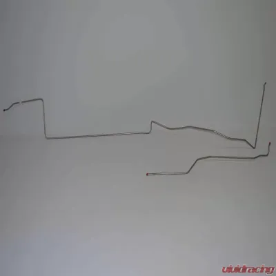 Fine Lines Fuel Line Kit For 70 Mercury Cougar 2 Piece 3/8 Inch Fuel Line Stainless - ZGL7012SS