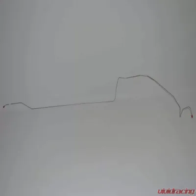 Fine Lines Intermediate Brake Line For 64-66 Ford Mustang Drum Brakes Factory Single Exhaust Stainless - ZIN6401SS