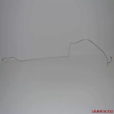 Fine Lines Intermediate Brake Line For 64-66 Ford Mustang Front Disc Brakes w/ Factory Single Exhaust Steel - ZIN6403OM