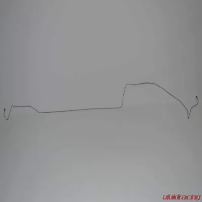 Fine Lines Intermediate Brake Line For 64-66 Ford Mustang Disc Brakes Factory Dual Exhaust Stainless - ZIN6404SS