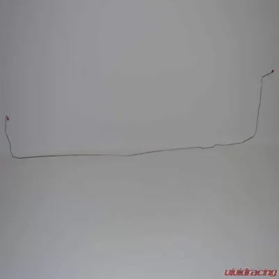 Fine Lines Intermediate Brake Line For 67 Ford Mustang Front Drum Brakes Built Before 2/1/67 Routes Over Column 1 Piece Stainless - ZIN6701SS