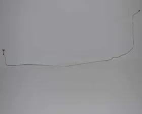 Fine Lines Intermediate Brake Line For 67 Ford Mustang Front Disc Brakes Built Before 2/1/67 Routes Over Column 2 Piece Steel