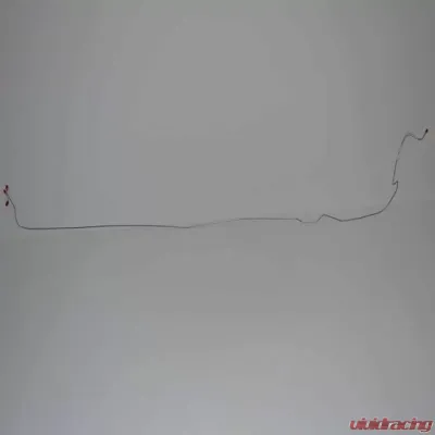 Fine Lines Intermediate Brake Line For 67 Ford Mustang Front Disc Brakes Built After 2/1/67 Routes Under Column 2 Piece Steel - ZIN6704OM