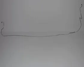 Fine Lines Intermediate Brake Line For 70 Mercury Cougar Front Drums Late Models w/ 1970 Axle Steel