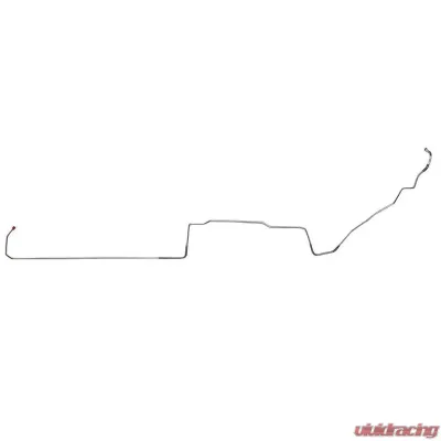 Fine Lines Intermediate Brake Line For 83-86 Ford Mustang V8 w/ Sub-Frame Connectors Stainless - ZIN8301SS