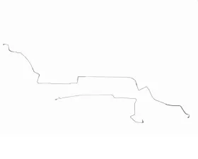 Fine Lines Intermediate Brake Line For 87-93 Ford Mustang w/ Sub-Frame Connectors Stainless