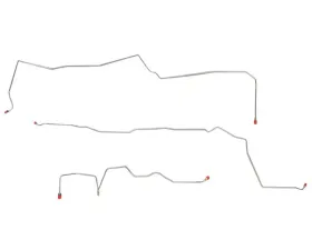 Fine Lines Intermediate Brake Line For 96-98 Ford Mustang GT with ABS Steel