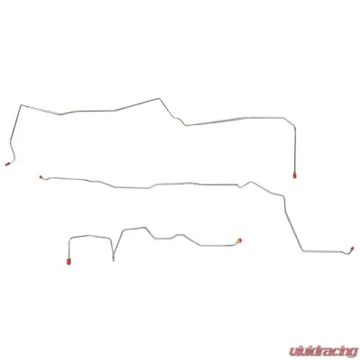 Fine Lines Intermediate Brake Line For 96-98 Ford Mustang GT with ABS Steel - ZIN9601OM