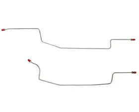 Fine Lines Rear Axle Lines For 86-93 Ford Mustang 8.8 Drum Set Stainless