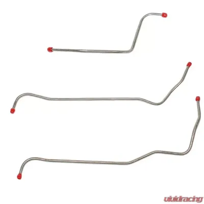 Fine Lines Fuel Vent Line For 71-72 Skylark GS Chevelle Malibu Monte Carlo Cutlass 442 Lemans GTO Stainless - AFV7101SS