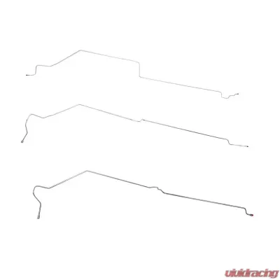 Fine Lines Fuel Line Kit For 97-99 LeSabre Bonneville Oldsmobile 88 w/ 3.8L Series II Engine Stainless - AGL9701SS