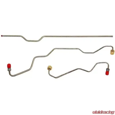Fine Lines Power Steering Line For GM W-Body 2nd/3rd Gen Rack and Pinion Lines Stainless - APS0001SS