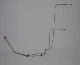Fine Lines Transmission Cooler Lines For 67 Pontiac Lemans GTO w/ H.O. Turbo-Hydramatic 400 Steel