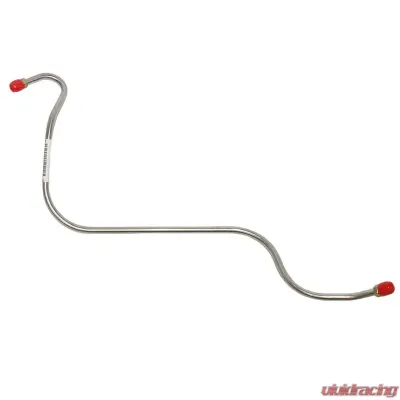 Fine Lines Pump to Carburetor Fuel Line For 58 Chevrolet Bel Air Biscayne Impala 348CID 4BBL w/ A.C Stainless - BPC5802SS