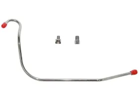 Fine Lines Pump to Carburetor Fuel Line For 63-65 Chevrolet Bel Air Biscayne Impala 409CID 340 HP 5/16 Inch Chrome