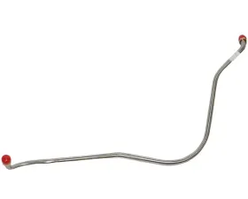 Fine Lines Pump to Carburetor Fuel Line For 67 Chevrolet Bel Air Biscayne Impala 427 and 67 Chevrolet Chevelle Malibu El Camino 396 w/ Quadrajet 4BBL 1 Piece Stainless