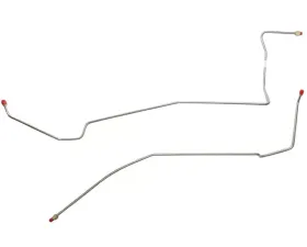 Fine Lines Transmission Line Set For 55-57 Chevrolet w/ BIG BLK/700-R4 Conv Stainless