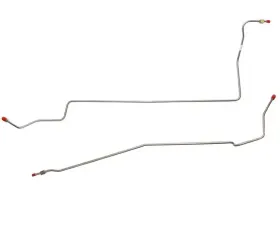 Fine Lines Transmission Line Set For 55-57 Chevrolet w/ Small Block New TH350/400 Stainless