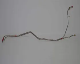 Fine Lines Transmission Line Set For 61-64 Chevrolet Bel Air Biscayne Impala Aluminum Case Powerglide w/ Standard Cooling Stainless