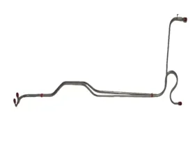 Fine Lines Transmission Line Set For 66 Chevrolet Bel Air Biscayne Impala 283/327CID Small Block Powerglide w/ Loop Radiator Ports 12.5 Inch Apart Stainless