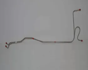 Fine Lines Transmission Line Set For 66 Chevrolet Bel Air Biscayne Impala TH350/TH400 w/ Loop Radiator Ports 12.5 Inch Apart Stainless