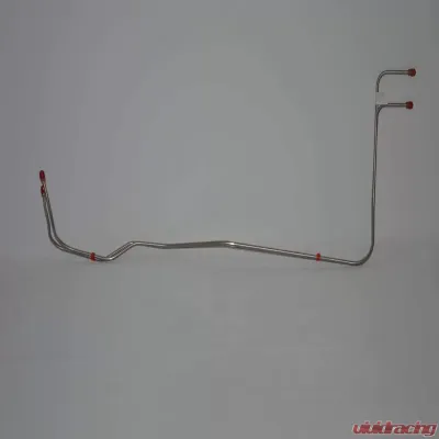 Fine Lines Transmission Line Set For 67-68 Chevrolet Bel Air Biscayne Impala V8 Powerglide/Turbo 400 Steel - BTC6705OM