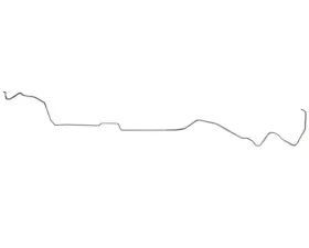 Fine Lines Fuel Line Kit For 71-72 Chevrolet Chevelle Malibu SS Hardtop 5/16 Inch Fuel Vapor Return Line Stainless