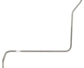 Fine Lines Pump to Carburetor Fuel Line For 66 Chevrolet Bel Air Biscayne Impala Malibu Chevelle El Camino Chevrolet II/Nova 327CID/275 HP Carter 4BBL Stainless