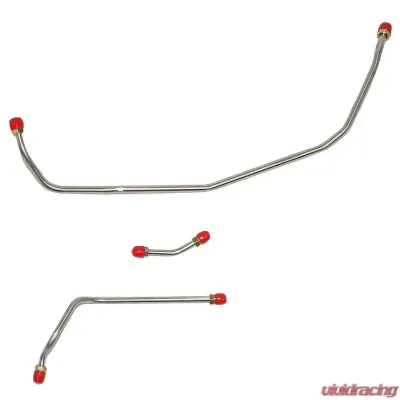 Fine Lines Pump to Carburetor Fuel Line For 70 LS-6 3 Lines and Block Long Pump Stainless - CPC7017SS